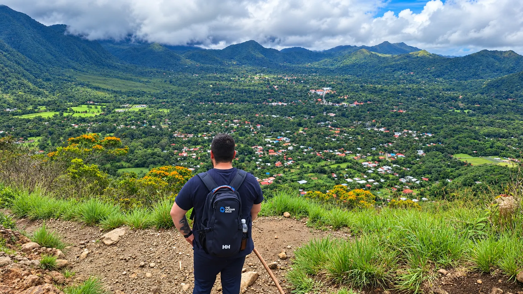 Mountain trail in El Valle de Antón, Panama